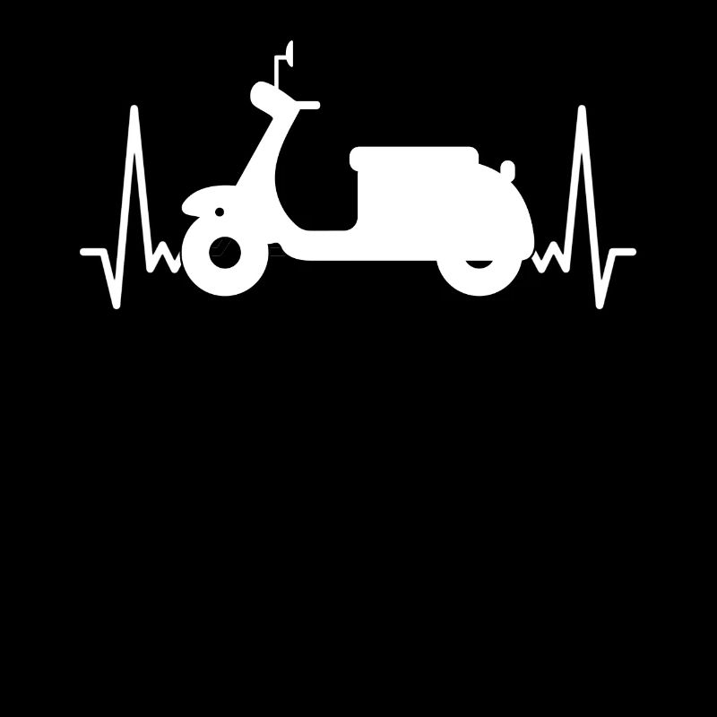 Rythme cardiaque de cyclomoteur