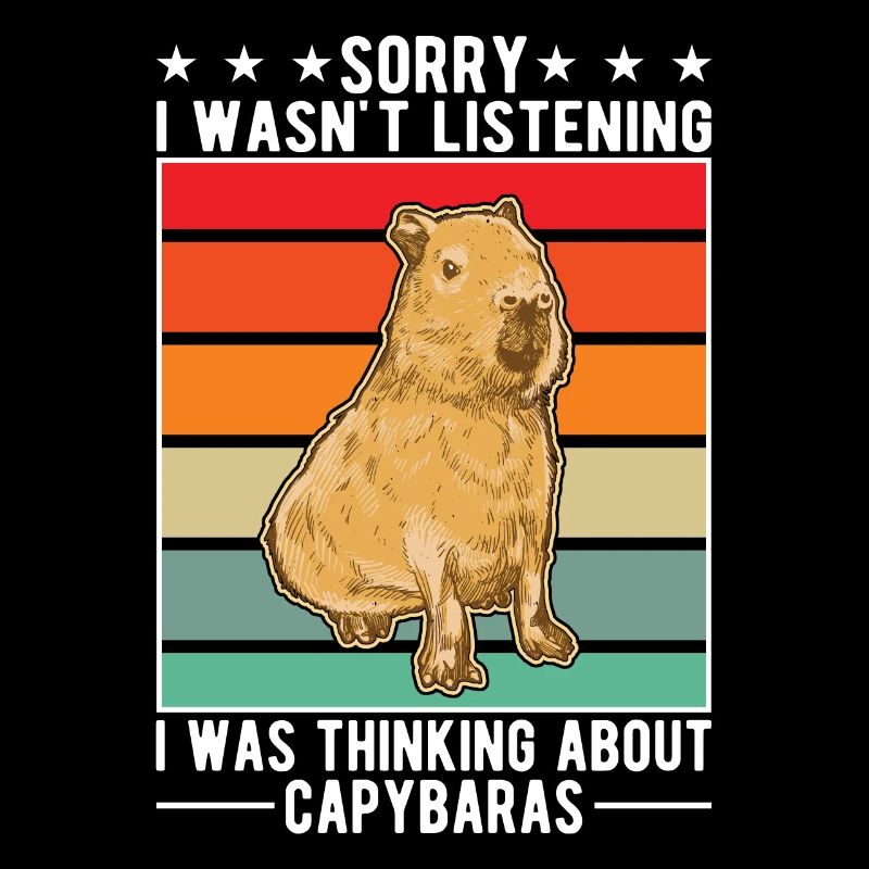 Capybara Cadeau Capibara capybara