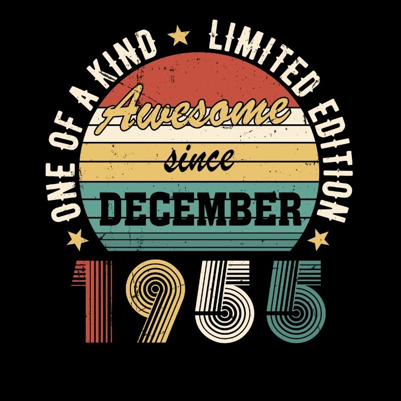 Awesome since December 1955 Birthday Gift