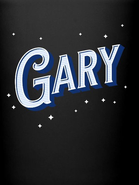 Gary's name personalized