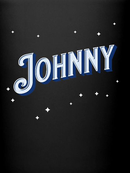 Johnny's name personalized