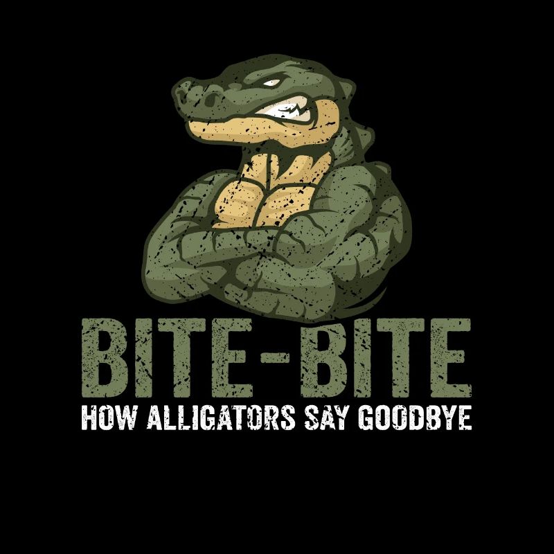 Bite-Bite How Alligator Say Goodbye Alligator