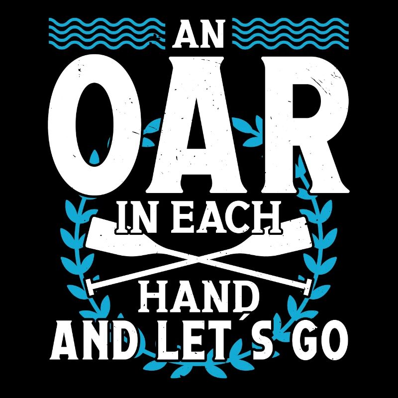 Rowing An Oar In Each Hand Rowing Rowing