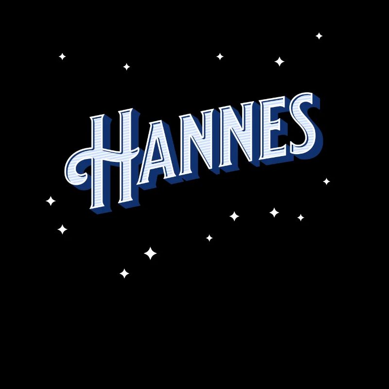 Hannes' name personalized