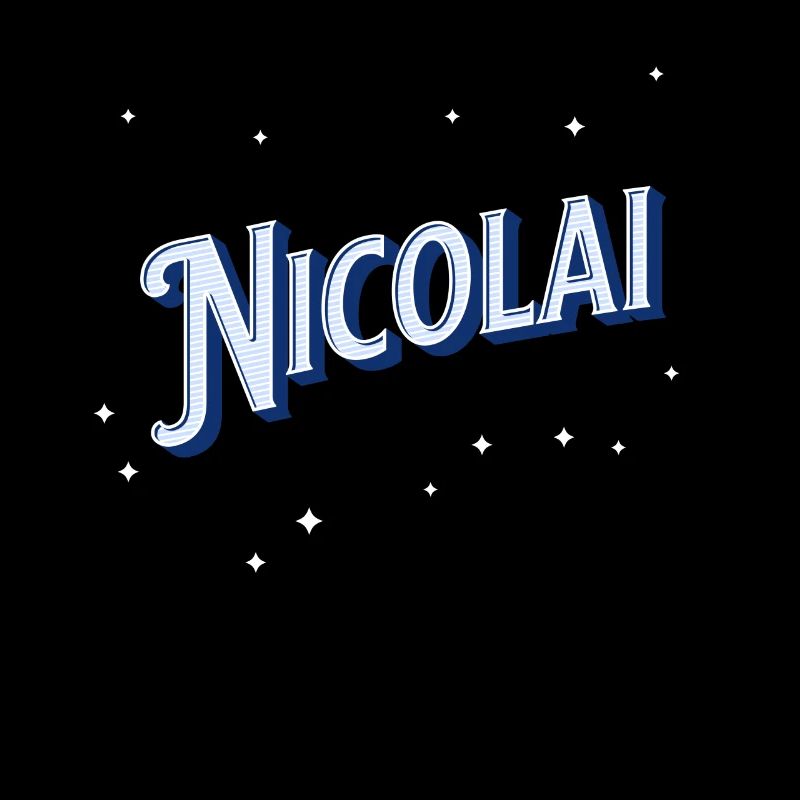 Nicolai's name personalized