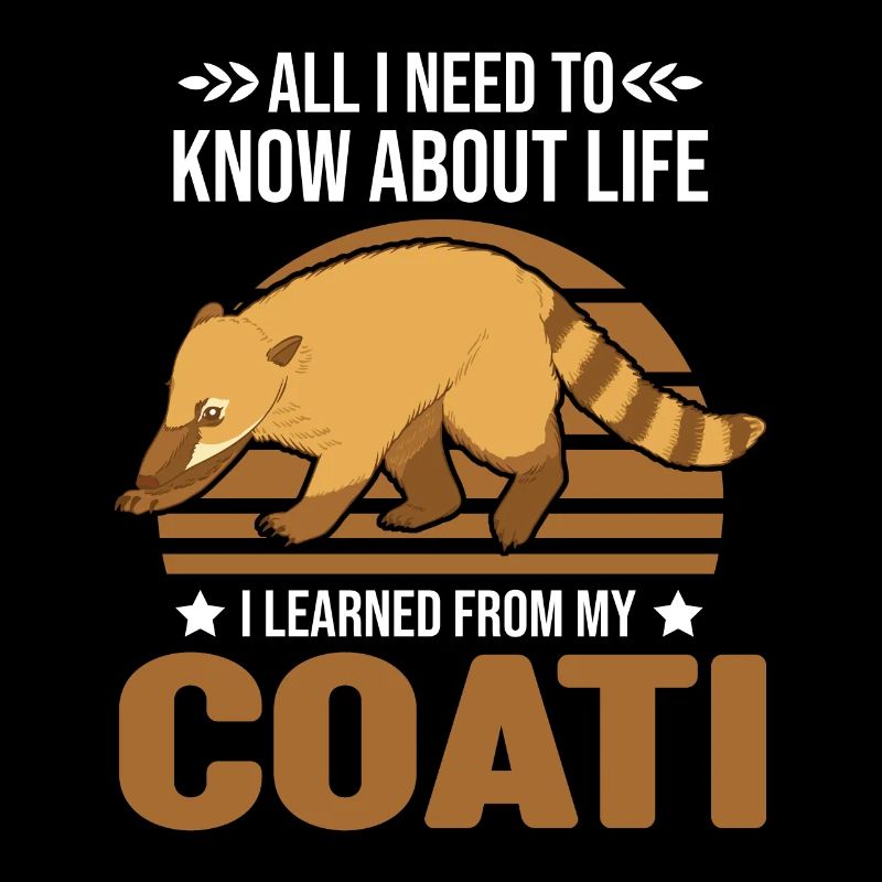 Nasenbär Geschenk Rüsselbär Coati