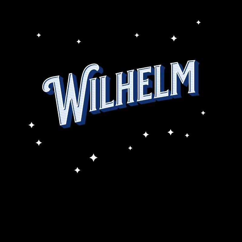 Wilhelm name personalized