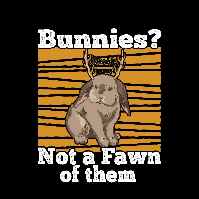 Jackalope Christmas Rabbit Design