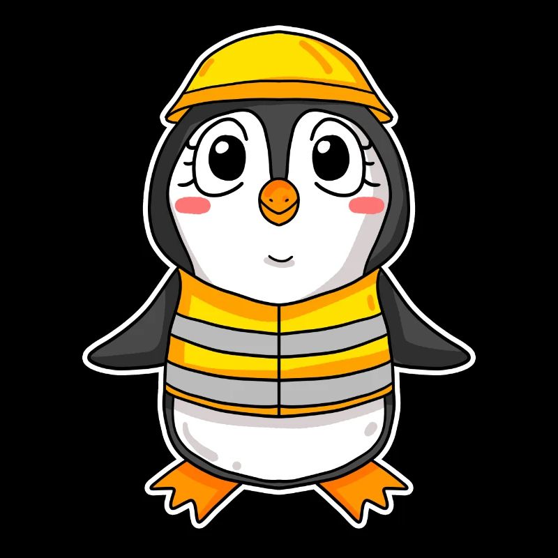 Penguin Kids Motif