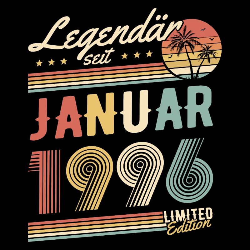 Legendär Seit Januar 1996 Geburtstag Geschenk