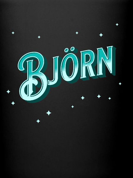 Nom Björn personnalisé