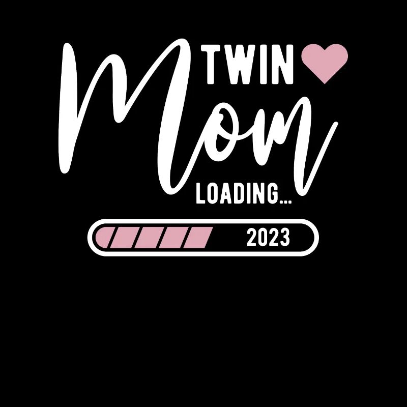 Twin Mom Loading - Zwillings Mutter Shirt