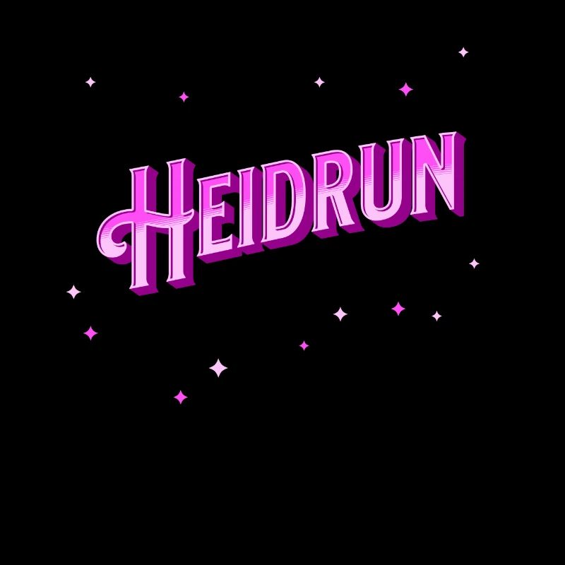 Le nom de Heidrun personnalisé