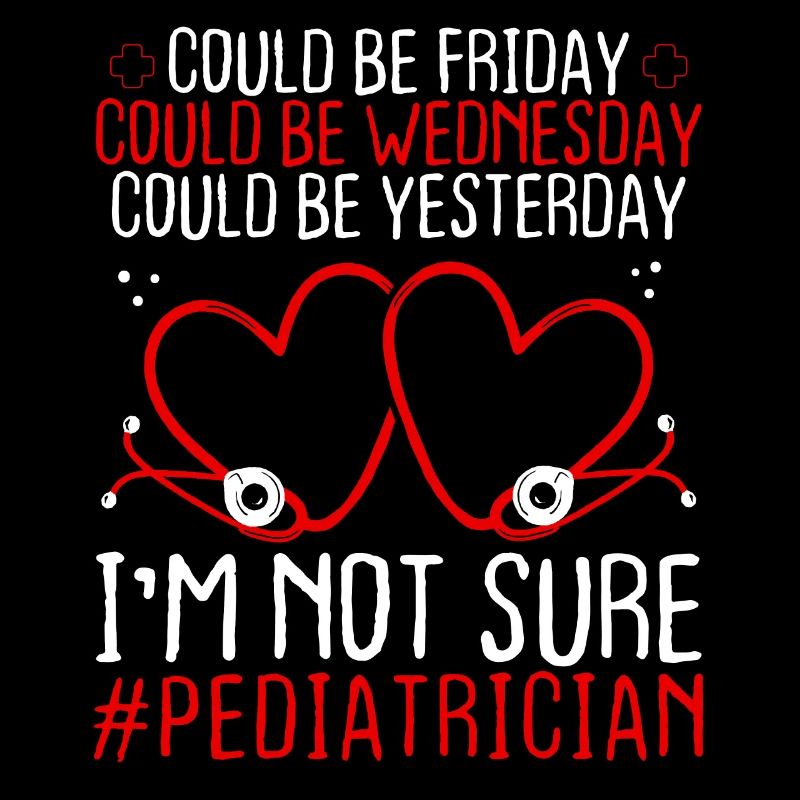 Pediatrician Night Shift Worker Stethoscope