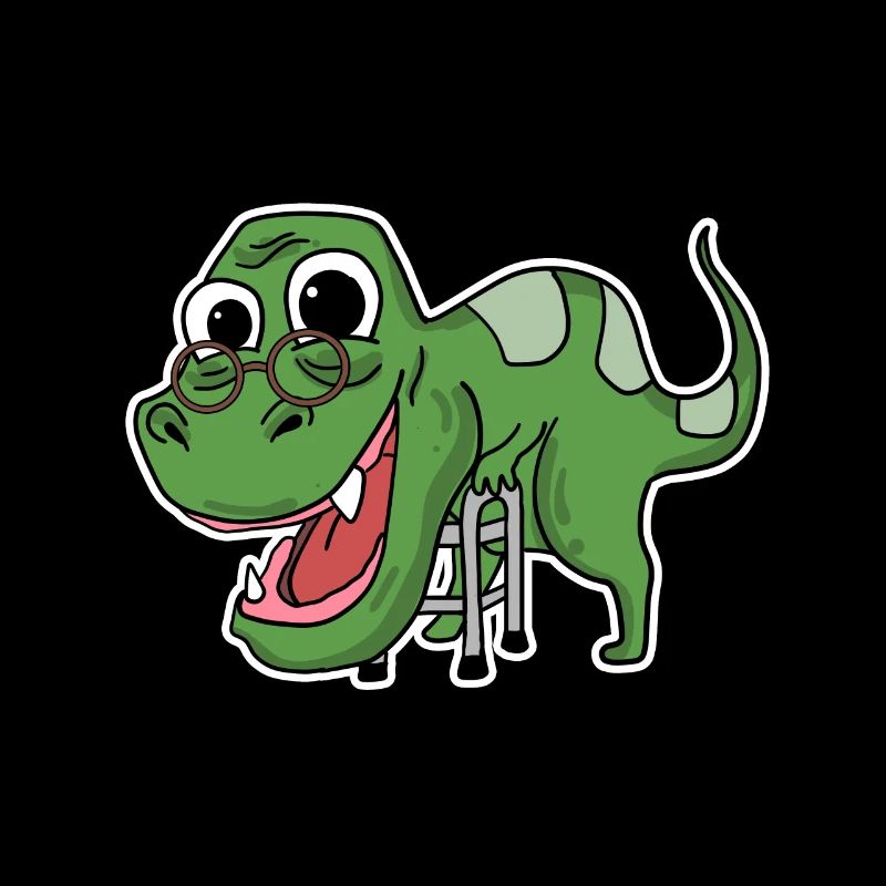 Oma Dinosaurier