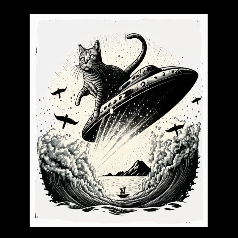 Katze Kätzchen Weltall Alien Planet Astronaut