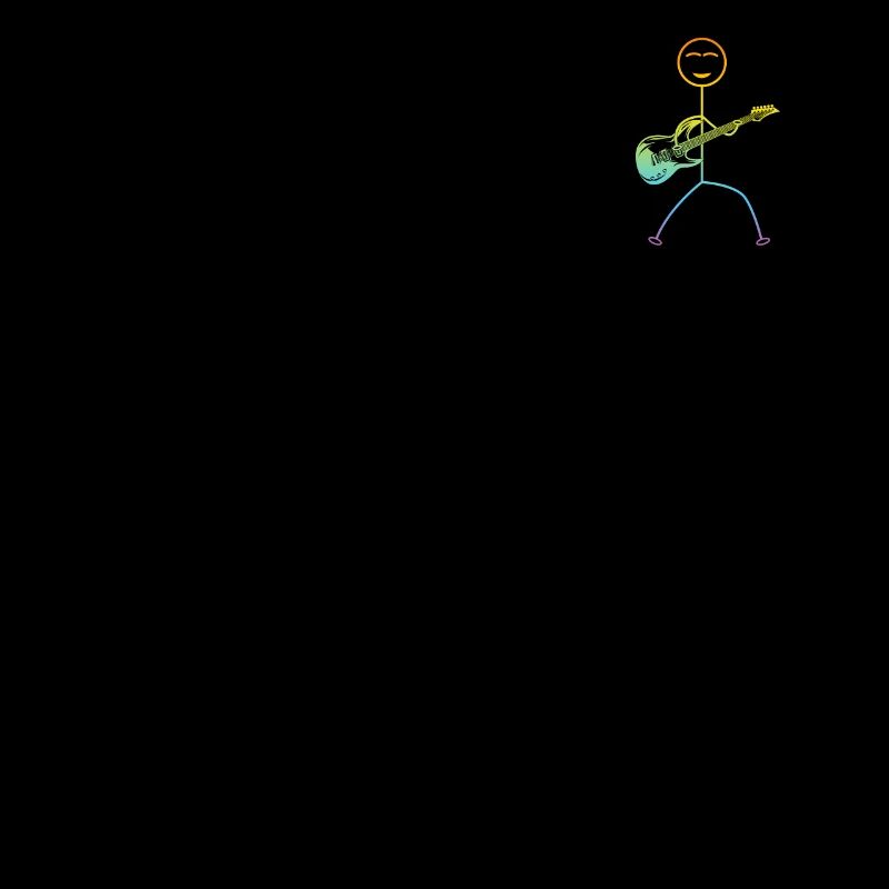 Guitare basse Stick Figure - Guitariste Basse