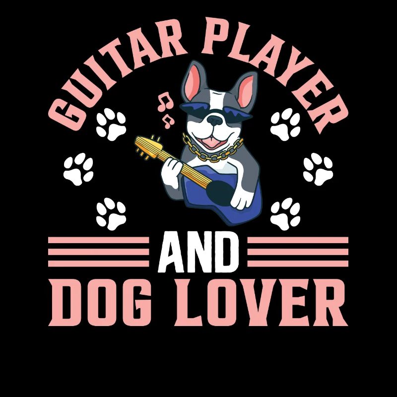 Guitariste Guitariste - Guitariste Et Chien Lo