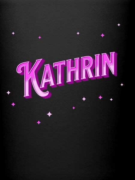 Kathrin's name personalized