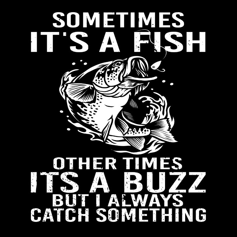 Drôle de conception de pêche Pêcheur