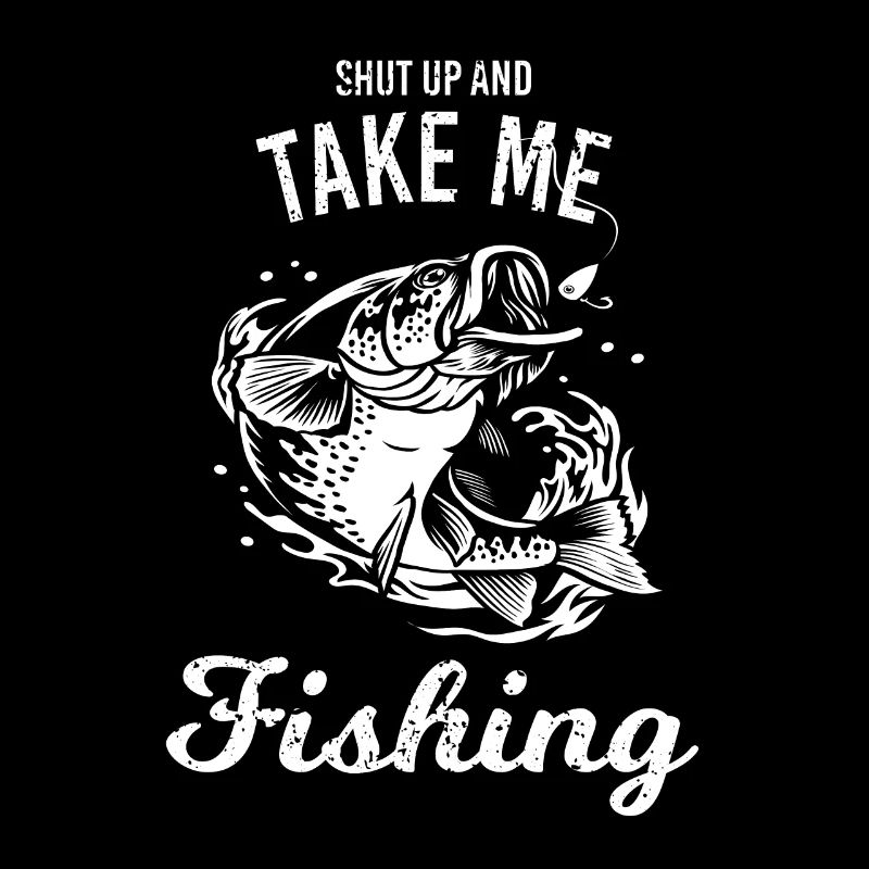 Drôle de conception de pêche Pêcheur