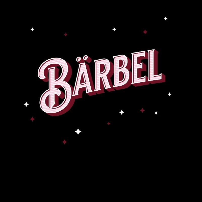Bärbel's name personalized