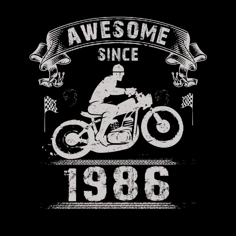 Awesome since 1986, Biker 37. Geburtstag