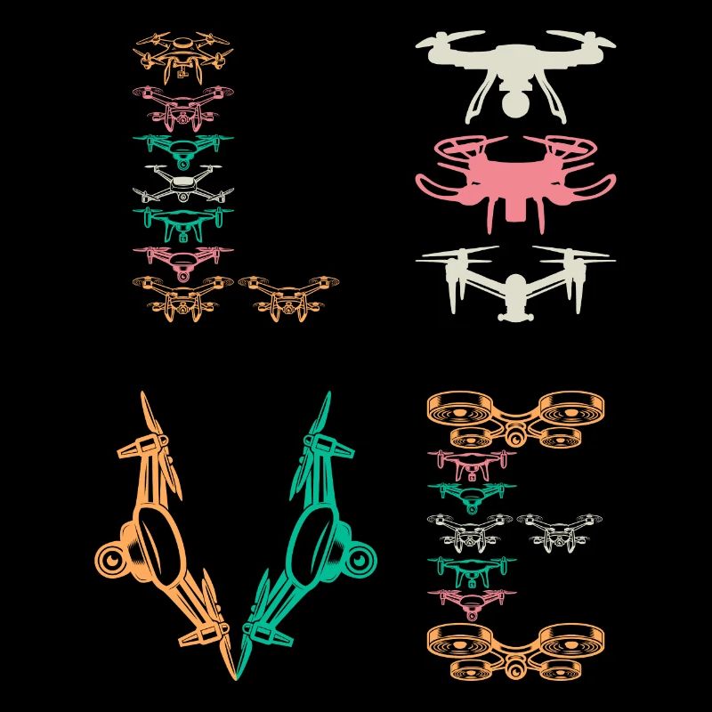 Drone Pilot Drone LOVE Drone Lover Quadcopter Dron