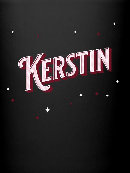 Kerstin's name personalized