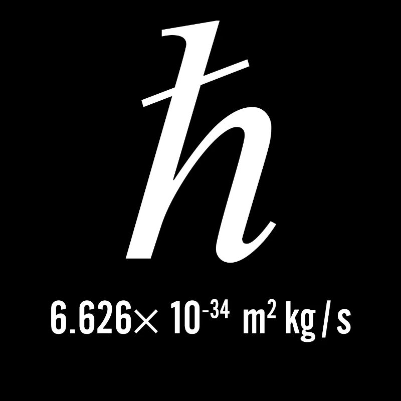 Reduced Planck's Constant Quantum Mechanics Physic