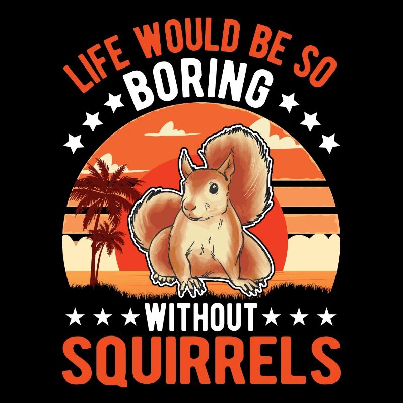 Eichhörnchen Geschenk Squirrel Grauhörnchen