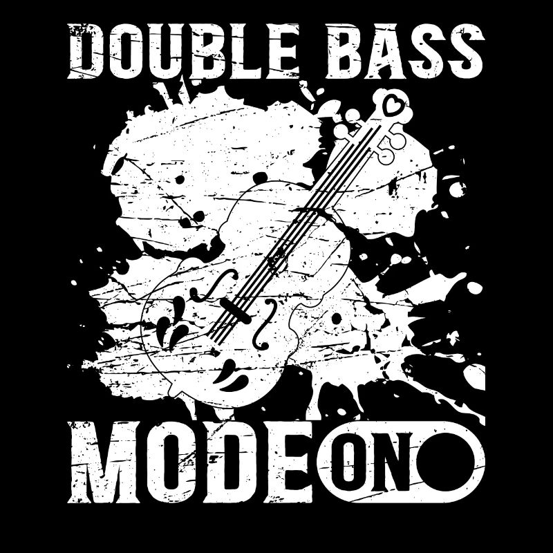 Double Bass Mode On - Double Bass Player Double Ba