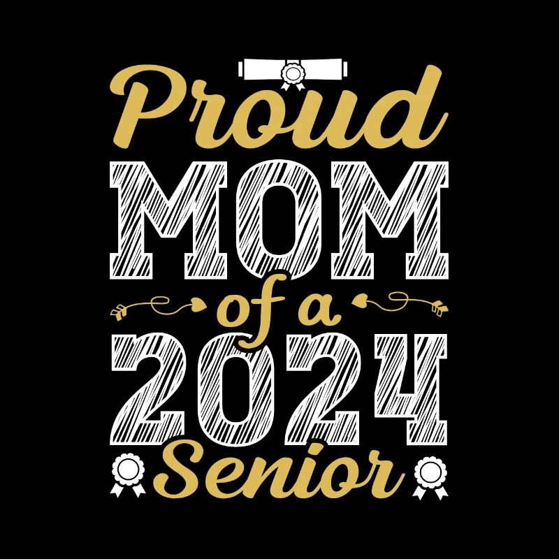 Lustige Stolze Mutter Eines Abschlussgeschenks