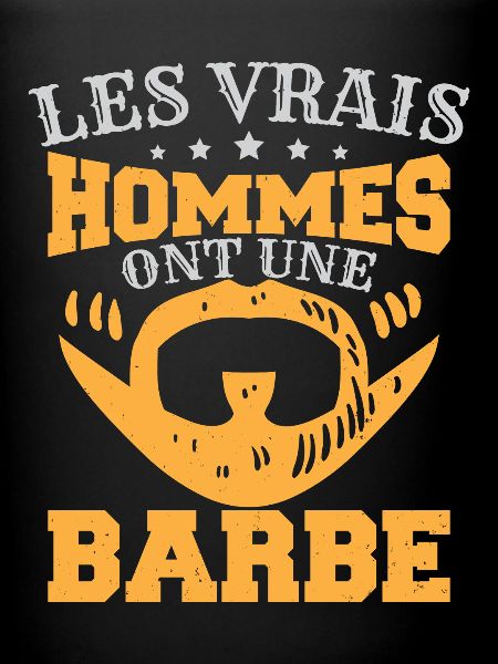 Hommes Ont Une Barbe