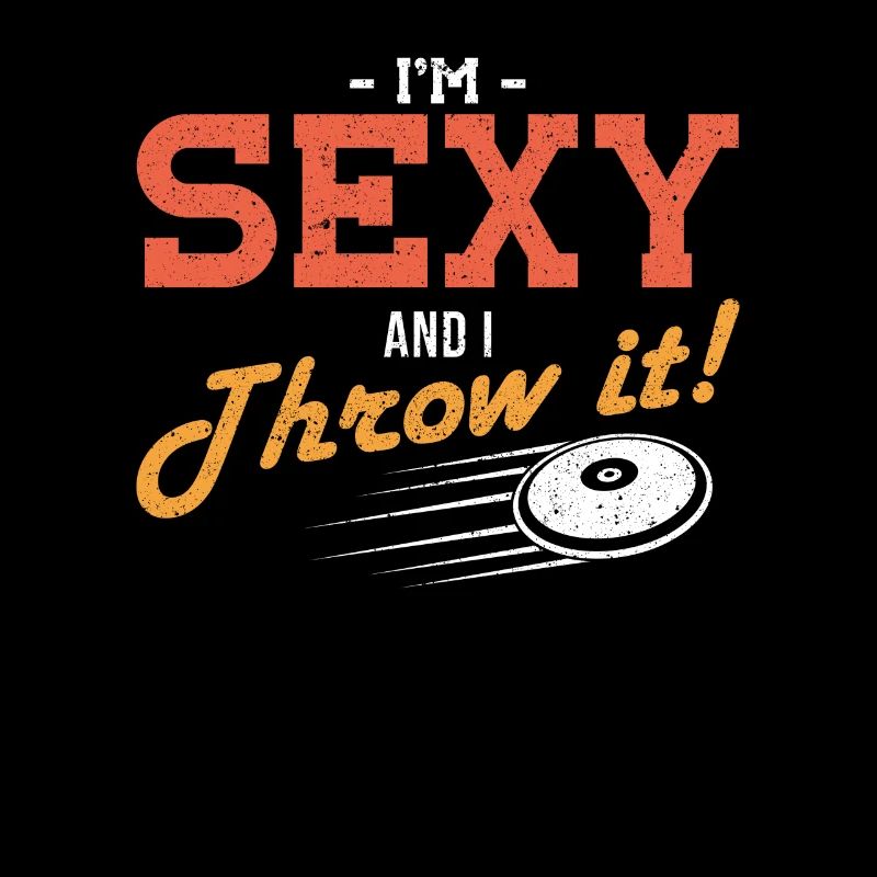 Diskus Im Sexy And I Throw It Diskuswerfer
