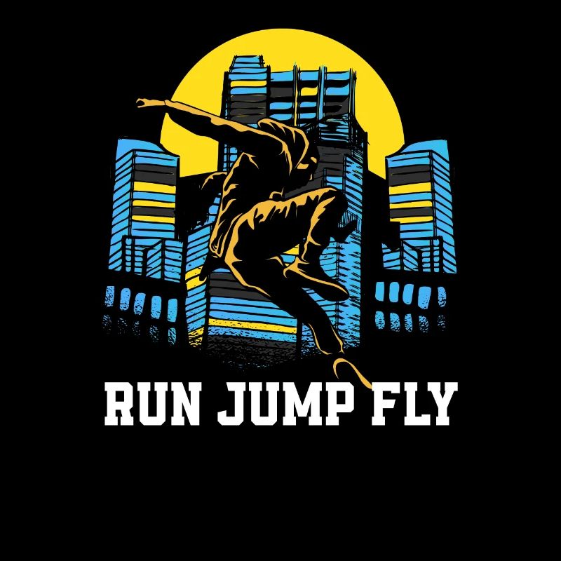 Drôle de Parkour Runner Freerunner Cadeau