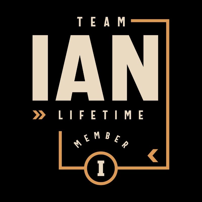 Ian Personalized Name - Funny Ian