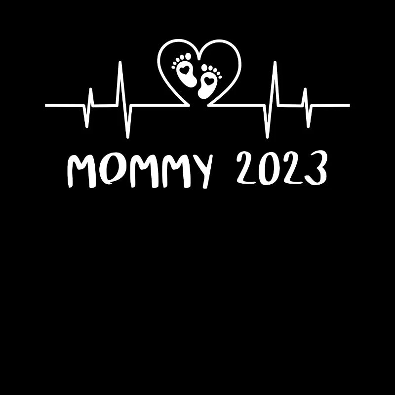 Mommy 2023 Loading - Expectant Mama Motif for