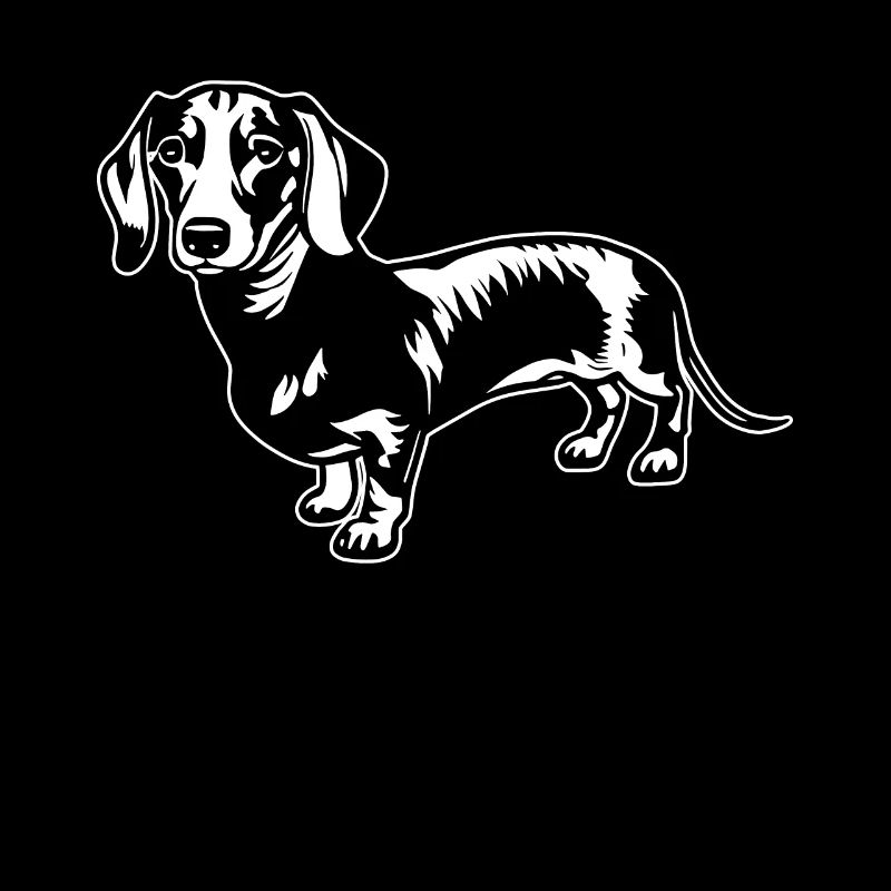 Teckel Silhouette Dachshund Dackel