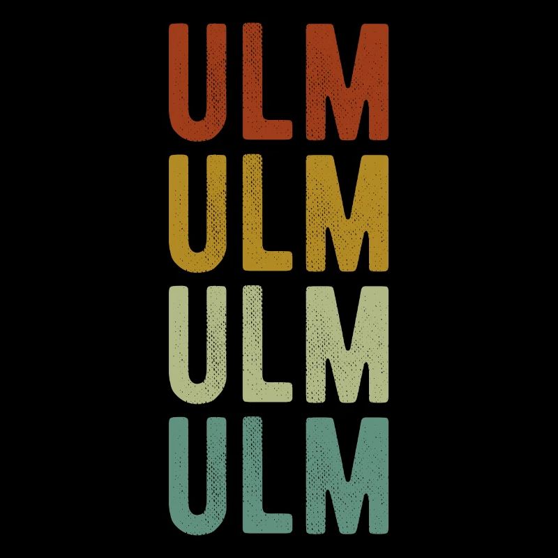 Ulm City Retro Vintage
