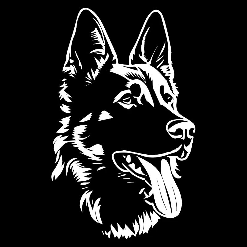 Deutscher Schäferhund Silhouette Schäferhunde