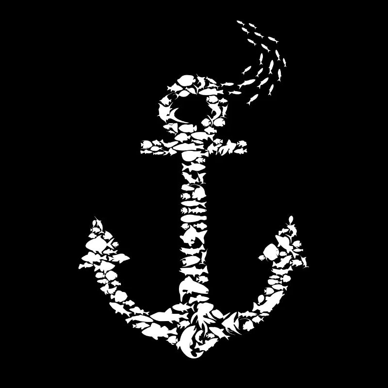 Capitaine d’animaux marins d’ancre