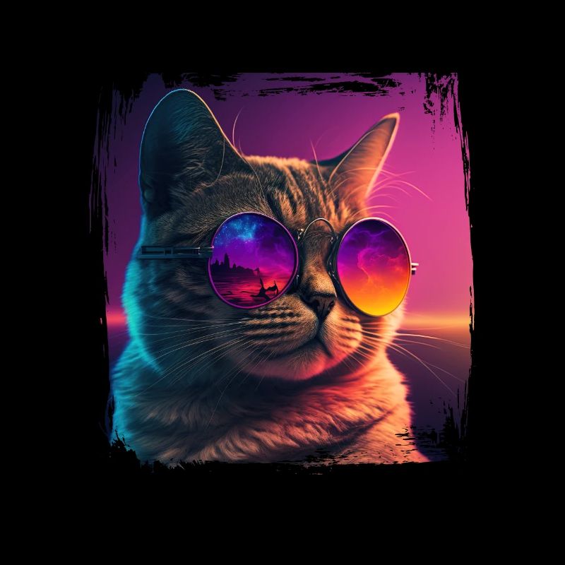 Cat Lovers Cool Cat Design Cat Mama