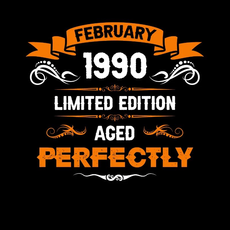 February 1990 Vintage Birthday Gift