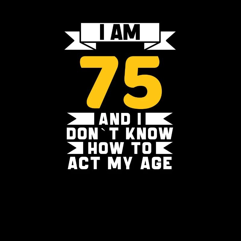 75 ans 75e cadeau d’anniversaire amusant