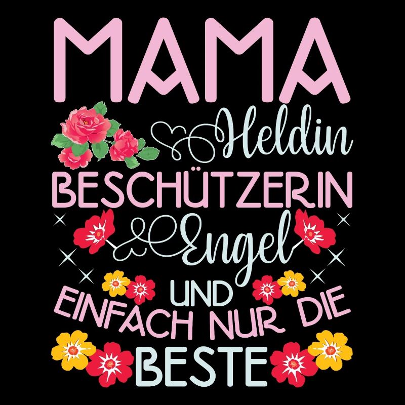 Mama Heldin Beschützerin Engel Die Beste Mutter