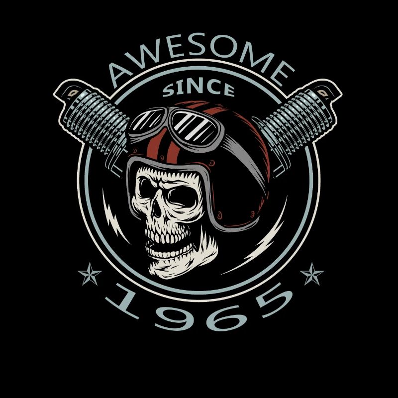 Awesome since 1965, Biker Geburtstag