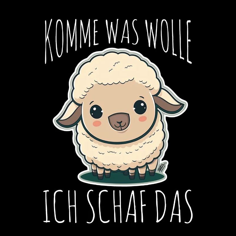 Komme Was Wolle Ich Schaf Das Depression Schäfchen