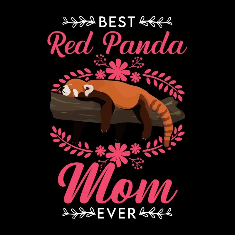 Roter Panda Mama Red Panda Mom