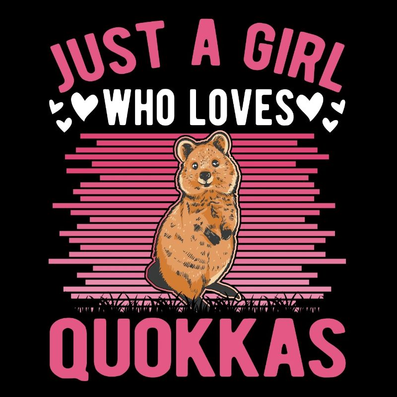 Quokka Mädchen Kurzschwanzkänguru